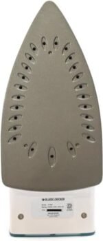 Black & Decker 1750W Steam Iron Ceramic Coated Soleplate with Anti Calc Drip Self Clean and Auto Shutoff, Removes Stubborn Creases Quickly Easily X1600-B5 2 Years Warranty Buy Online at Best Price in UAE - Amazon.ae - Image 4