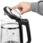 BLACK+DECKER Digital Kettle, 2200W, 1.7L, Touch Screen, Double Wall Design, 6 Preset Temps, 30-Min Keep Warm, LED Display, Auto Shut-Off, Boil-Dry Protection, Cool-Touch Exterior, Black - GK220-B5 Buy Online at Best Price in UAE - Amazon.ae - Image 4