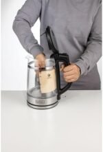 BLACK+DECKER Digital Kettle, 2200W, 1.7L, Touch Screen, Double Wall Design, 6 Preset Temps, 30-Min Keep Warm, LED Display, Auto Shut-Off, Boil-Dry Protection, Cool-Touch Exterior, Black - GK220-B5 Buy Online at Best Price in UAE - Amazon.ae - Image 2