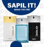 Sapil Solid Black Eau De Toilette 100ml, Affordable Luxury Perfume, Aromatic Woody Floral Fragrance with Citrus Aromatic Top Notes, Bold Blend Perfumes for Men  Amazon.ae: Beauty - Image 6
