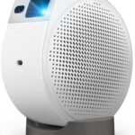 BenQ GV50 Laser Portable 1080p Projector with Built-in Battery,Google TV & Netflix,500 ANSI Lumens,4K Support, 92% REC709, 135° Ceiling Projection, 18W Bass Speaker, WiFi, USB-C, HDMI,2-Year Warranty