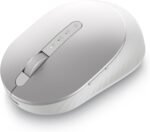Dell Premier Rechargeable Wireless Mouse - MS7421W - Silver - Wireless, 7 Buttons, Adjustable at 1000, 1600 (default), 2400 and 4000, Six Months of Battery Life