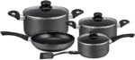 Royalford Aluminum Nonstick Cookware Set 8 Pcs, Assorted Color - Image 5