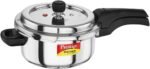 Prestige Deluxe Alpha Svachh Stainless Steel Pressure Cooker 3 Ltr | Silver