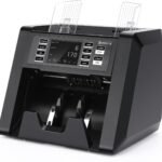 C-N30 Money Counting Machine Mixed Denomination, Multi Currency Value Count, CIS/UV/MG/IR Counterfeit Detection, Printer Enabled Cash Counter for Business