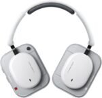 Nothing Headphone (a) Wireless Over Ear Headphones with Active Noise Cancelling, Up to 135 Hours of Battery Life, Hi-Res, LDAC, Tactile Controls - White