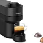 Nespresso Vertuo Pop Coffee Machine by Nespresso - Liquorice Black Design, Smart Brewing Technology, UAE Version