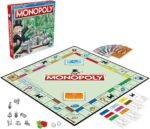 Monopoly Board Game | Classic Game with Storage Tray and Larger Tokens | Ages 8+ | 2 to 6 Players | Family Games for Kids and Adults | Kids Gifts | Arabic version board game