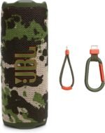 JBL Flip 7 - Portable Waterproof and Drop-Proof Speaker, Bold Pro Sound with AI Sound Boost, 16Hrs of Playtime, and PushLock System with Interchangeable Accessories (Squad) - Image 4