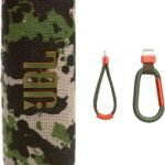 JBL Flip 7 - Portable Waterproof and Drop-Proof Speaker, Bold Pro Sound with AI Sound Boost, 16Hrs of Playtime, and PushLock System with Interchangeable Accessories (Squad)