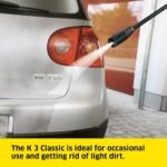Karcher K 3 Classic Pressure Washer, Pressure: max. 120 bar, Flow Rate: 380 l/h, Area Coverage: 25 m²/h, Water Filter, Weight: 4.2 kg, high-Pressure Hose and Gun, Dirt Blaster, Spray Lance - Image 5