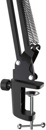 FIFINE CS1 Scissor Microphone Boom Arm Stand for Gaming Recording | Podcast Mic Arm Stand,Heavy Duty clamp,3/8" to 5/8" Adapter, for Voice-over Home Office - Image 2