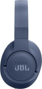 JBL Tune 720BT Wireless Over-Ear Headphones, Pure Bass Sound, Bluetooth 5.3, 76H Battery, Hands-Free Call, Multi-Point Connection, Foldable, Detachable Audio Cable - Blue, JBLT720BTBLU - Image 3