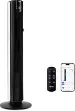 LEVOIT Smart Control Silent Tower Fan 42 Inch, 7.9 m/s, DC Motor, Wi-Fi & Voice Control, 4 Modes, 12
