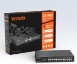 Tenda TEG1024D, 24 Port Gigabit Switch, Unmanaged Rackmount Ethernet Switch 24 Port with Traffic Optimization, Plug & Play, Fanless Quiet & Metal Design Network Switch, Limited Lifetime Protection - Image 2