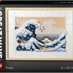 LEGO 31208 Art Hokusai – The Great Wave, 3D Japanese Wall Art Craft Kit, Framed Ocean Canvas, Creative Activity, Gifts for Adults, DIY Home, Office Decor