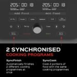 Instant Vortex Plus Dual Air Fryer 7.6L, Large Double Air Frying Drawers 8-in-1 Smart Programmes Air Fry, Bake, Roast, Grill, Dehydrate, Reheat - SyncCook... - Image 3