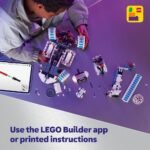 LEGO Technic Lunar Outpost Moon Rover Space Vehicle - Interactive STEM Toy with a Crane & Solar Panels - Robot Model - Birthday Gift for 10+ Year Old Boys & Girls - 42211 - Image 3