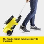 Karcher K 3 Classic Pressure Washer, Pressure: max. 120 bar, Flow Rate: 380 l/h, Area Coverage: 25 m²/h, Water Filter, Weight: 4.2 kg, high-Pressure Hose and Gun, Dirt Blaster, Spray Lance - Image 4