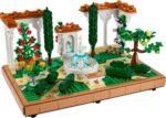 LEGO Icons Fountain Garden Building Set, Home and Office Decor Model Kit for Adults to Build, with Cypress Trees, Grapevines, Flowers and Animal Figures, Gifts for Women & Men 10359 - Image 2