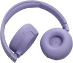 JBL Tune 670NC Adaptive Noise Cancelling Wireless On-Ear Headphones, Pure Bass, Smart Ambient, Bluetooth 5.3 + LE Audio, Hands-Free Call, 70H Battery, Multi-Point Connection - Purple, JBLT670NCPUR - Image 3
