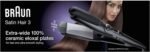 Braun Satin Hair 3 St310 Hair Straightener With Wide Plates - Image 3