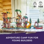 LEGO Friends Adventure Camp Tree House Set, Camping Playset Toy for 8 Plus Year Old Girls and Boys, with 5 Minidolls and 5 Animal Figures, Birthday Gift... - Image 3