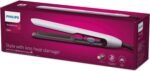 Philips Straightener 5000 Series BHS520/03 | ThermoShield Technology | ArganOil-Infused Plates | 2x Ionic Care | 12 Heat Settings 120°C - 230°C | Flating Plates | Cool Tips | Heat Resistant Mat