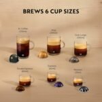 Nespresso Vertuo Pop Coffee Machine by Nespresso - Liquorice Black Design, Smart Brewing Technology, UAE Version - Image 3