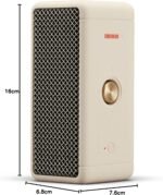Marshall Emberton Portable Bluetooth Speakers - Water Resistant Wireless Speakers Portable Speaker 20 Hour of Playtime - Cream - Image 2