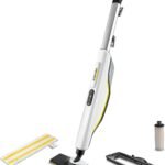 Karcher SC 3 Upright EasyFix Steam Mop, 3-Step Steam Control for Wood, Tile & Carpet, 30-Second Heat-Up, Kills 99.99% of Bacteria, with Descaling Cartridge & Carpet Glider