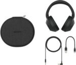 Sony ULT WEAR Wireless Noise Cancelling Headphones, Ultimate Deep Bass, 30 hours battery life, Clearer hands-free calling, Multipoint Connection, WH-ULT900N, Black, UAE Version - 1-Year warranty - Image 2