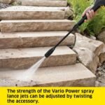 Karcher K 3 Classic Pressure Washer, Pressure: max. 120 bar, Flow Rate: 380 l/h, Area Coverage: 25 m²/h, Water Filter, Weight: 4.2 kg, high-Pressure Hose and Gun, Dirt Blaster, Spray Lance - Image 3