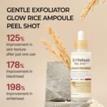 Dr.Melaxin Peel Shot Exfoliating White Rice Ampoule 80ml - Image 5