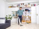 Karcher SC 3 Upright EasyFix Steam Mop, 3-Step Steam Control for Wood, Tile & Carpet, 30-Second Heat-Up, Kills 99.99% of Bacteria, with Descaling Cartridge & Carpet Glider - Image 3