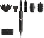 Shark FlexStyle 5-in-1 Air Styler & Hair Dryer with Auto-Wrap Curlers, Paddle & Oval Brushes, Concentrator, Diffuser and Storage Case, No Heat Damage, Black, HD440ME, 5 Years Warranty