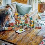 LEGO Friends Adventure Camp Tree House Set, Camping Playset Toy for 8 Plus Year Old Girls and Boys, with 5 Minidolls and 5 Animal Figures, Birthday Gift... - Image 4