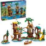 LEGO Friends Adventure Camp Tree House Set, Camping Playset Toy for 8 Plus Year Old Girls and Boys, with 5 Minidolls and 5 Animal Figures, Birthday Gift...