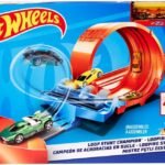 Hot Wheels Loop Stunt Champion Track Set for Kids 4 Years Old & Older