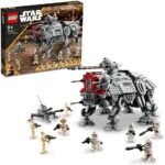 LEGO 75337 Star Wars AT-TE Walker Poseable Toy, Revenge of the Sith Set, Gift for Kids, Boys & Girls with 3 212th Clone Troopers, Dwarf Spider & Battle Droid Figures