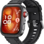 HUAWEI WATCH FIT4 Pro Smart Watch, 1.82” Display, Sapphire Glass &Titanium, GPS for Pro-Level Outdoor Sports, NFC, ECG Analysis, up to 10-Day Battery Life, iOS & Android, Black