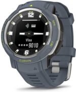Garmin Instinct Crossover, Hybrid Rugged Smartwatch, Analogue Hands and Digital Display, Ultratough Design Features, Thermal and Shock Resistant, Up to 28 days battery life, Blue Granite - Image 4