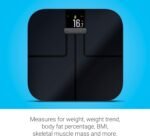 GARMIN Index S2 Smart Scale - Black | Highly Accurate Premium BMI Weighing Scale | Digital Weighing Scale with LED Display for Fitness Tracking - Image 4