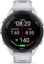 Garmin Forerunner 265S Running Smartwatch for Unisex, 42 mm Size, Whitestone/Neo Tropic - Image 4