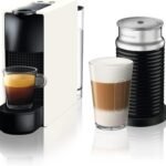 Nespresso Essenza Mini Coffee Machine Bundle with Aeroccino 3 by Nespresso - Classic White Design, Complete Brewing Solution, UAE Version