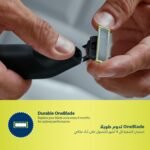 Philips OneBlade Pro QP6530/23 | Wet & Dry Use | Trim, Edge & Shave Any Length of Hair| 12-Length Precision Comb, Dual-Sided Blade | 90min Cordless Use - Image 4