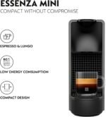 Nespresso Essenza Mini Coffee Machine by Nespresso - Modern Grey Design, Compact Automatic Brewing, UAE Version - Image 2