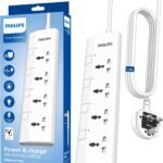 Philips 4-Way Power Extension Cord