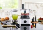Braun Food Processor 8 in 1 System, 750 Watts, 2.1 L Bowl Capacity, 1.8 L Blender Capacity, 2 Speed Button and Pulse, Chop, Slice, Grate, Whisk & Puree - FP 0132 White - Image 2