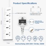 Philips 4-Way Power Extension Cord - Image 3